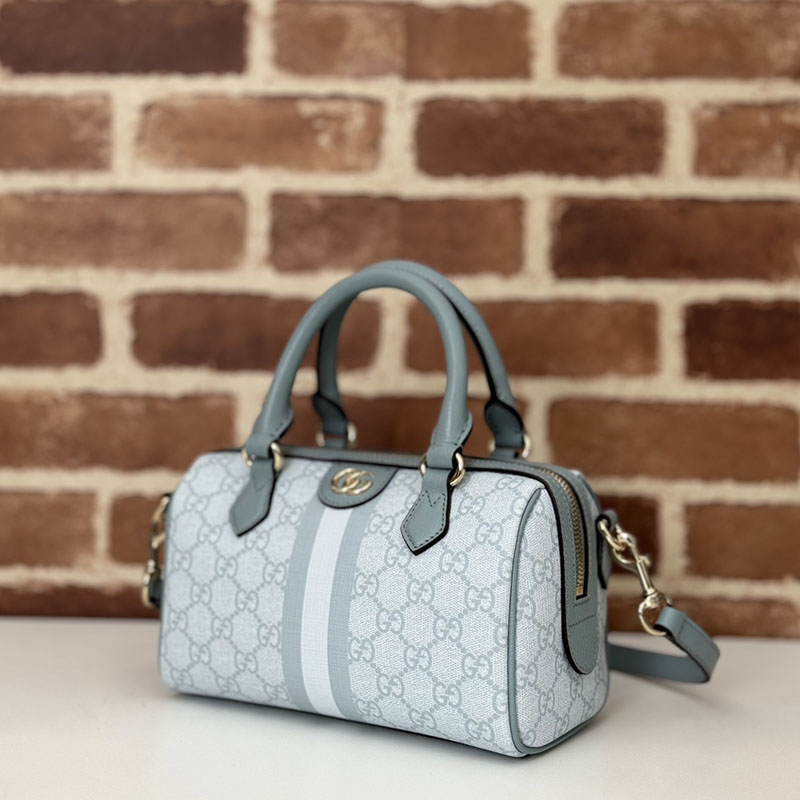グッチ バッグ 未使用品 GUCCI オフィディア ミニ トップハンドルバッグ 772053 UULAG 4941 ライトブルー ミニボストンバッグ 人気 ブランド - 画像 (9)