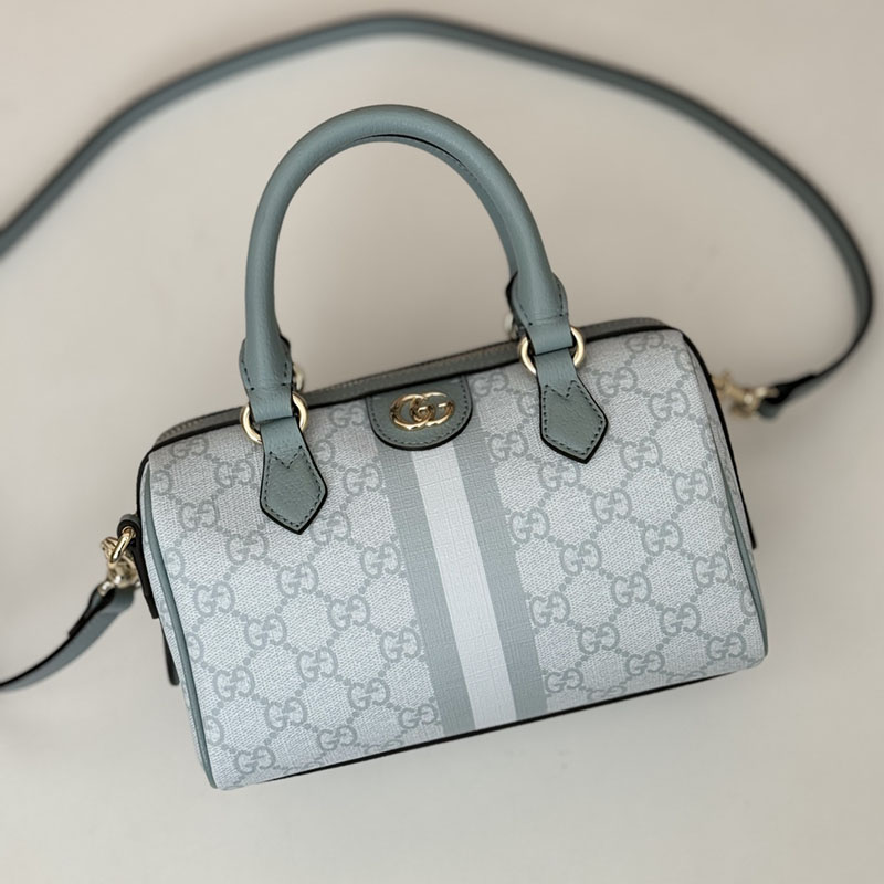 グッチ バッグ 未使用品 GUCCI オフィディア ミニ トップハンドルバッグ 772053 UULAG 4941 ライトブルー ミニボストンバッグ 人気 ブランド - 画像 (6)