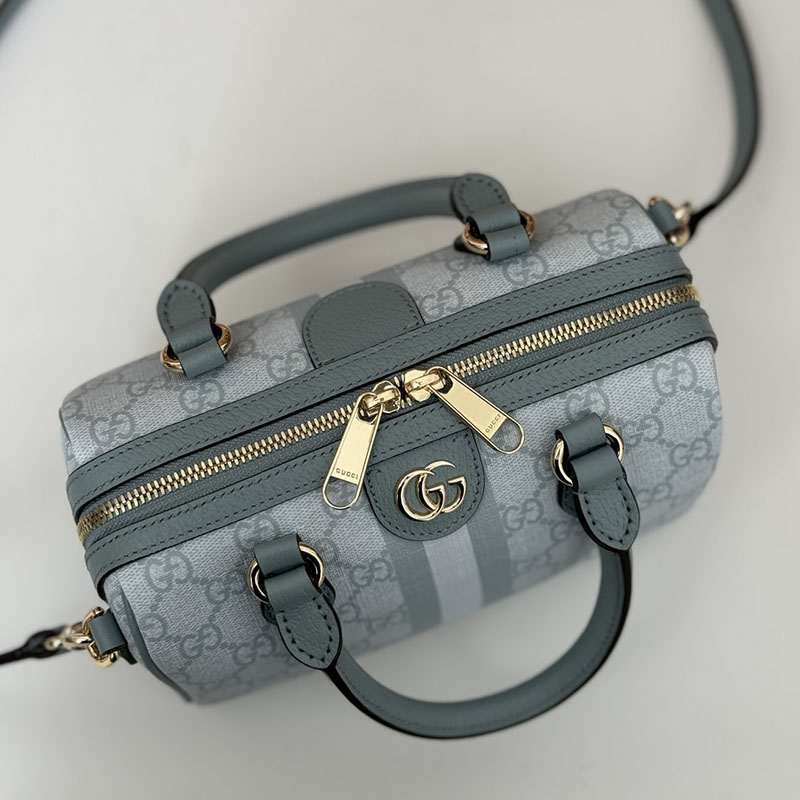 グッチ バッグ 未使用品 GUCCI オフィディア ミニ トップハンドルバッグ 772053 UULAG 4941 ライトブルー ミニボストンバッグ 人気 ブランド - 画像 (3)