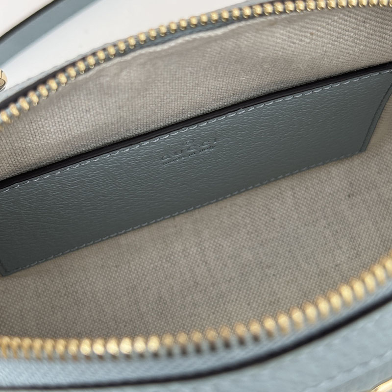 グッチ バッグ 未使用品 GUCCI オフィディア ミニ トップハンドルバッグ 772053 UULAG 4941 ライトブルー ミニボストンバッグ 人気 ブランド - 画像 (2)