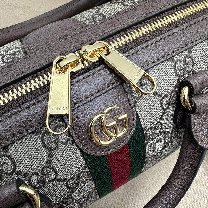 グッチ バッグ 未使用品 GUCCI オフィディア スモール トップハンドルバッグ 772061 96IWG 8745 ベージュ/ブラウン ボストンバッグ 旅行 レディース - 画像 (3)