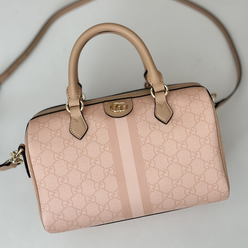 グッチ バッグ 未使用品 GUCCI オフィディア スモール トップハンドルバッグ 772061 96IWN 6802 ライトピンク ボストンバッグ 旅行 レディース - 画像 (6)