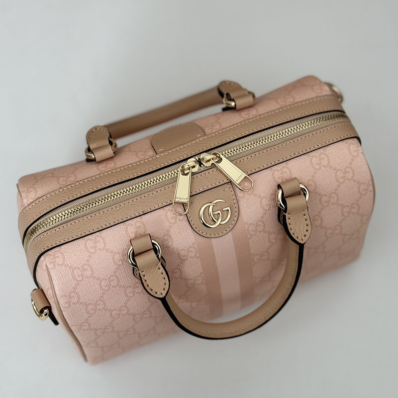 グッチ バッグ 未使用品 GUCCI オフィディア スモール トップハンドルバッグ 772061 96IWN 6802 ライトピンク ボストンバッグ 旅行 レディース - 画像 (3)