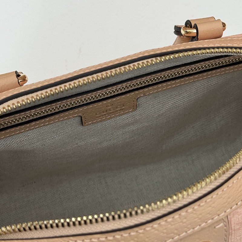 グッチ バッグ 未使用品 GUCCI オフィディア スモール トップハンドルバッグ 772061 96IWN 6802 ライトピンク ボストンバッグ 旅行 レディース - 画像 (2)