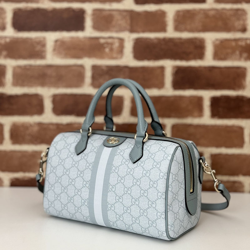 グッチ バッグ 未使用品 GUCCI オフィディア スモール トップハンドルバッグ 772061 96IWN 4941 ライトブルー ボストンバッグ 旅行 レディース - 画像 (9)