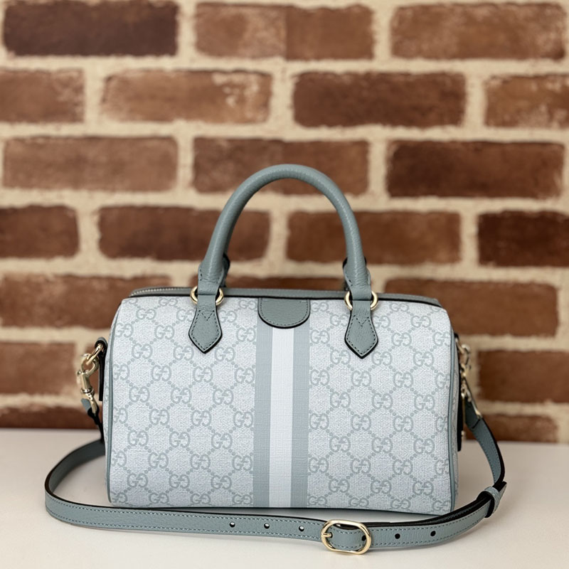 グッチ バッグ 未使用品 GUCCI オフィディア スモール トップハンドルバッグ 772061 96IWN 4941 ライトブルー ボストンバッグ 旅行 レディース - 画像 (8)