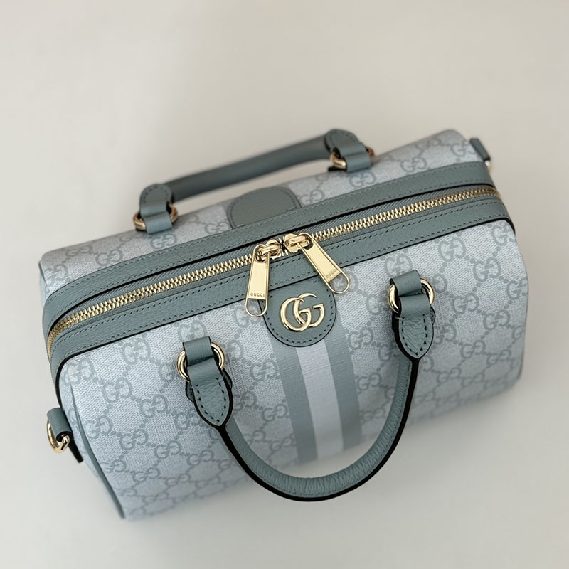 グッチ バッグ 未使用品 GUCCI オフィディア スモール トップハンドルバッグ 772061 96IWN 4941 ライトブルー ボストンバッグ 旅行 レディース - 画像 (3)
