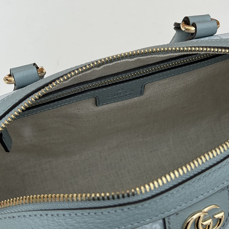 グッチ バッグ 未使用品 GUCCI オフィディア スモール トップハンドルバッグ 772061 96IWN 4941 ライトブルー ボストンバッグ 旅行 レディース - 画像 (2)