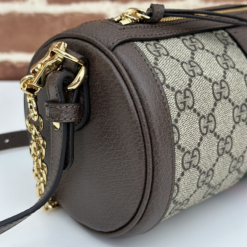 グッチ バッグ 未使用品 GUCCI オフィディア GGスプリーム ショルダーバッグ 795194 96IWG 8745 ベージュ/ブラウン ショルダーバッグ レディース 本革 - 画像 (5)