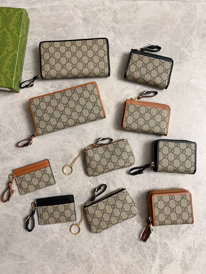 グッチ GGエンブレム キーケース 819113 FAD6L 9741 ベージュ&ブラック gucci キーケース アウトレット 価格 - 画像 (3)