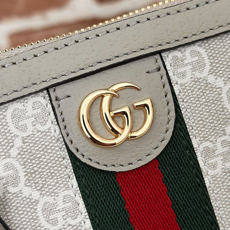グッチ バッグ 未使用品 GUCCI レディース オフィディア スモール トップハンドルバッグ 795249 96IWG 9682 ベージュ ハンドバッグ レディース 本革 - 画像 (6)