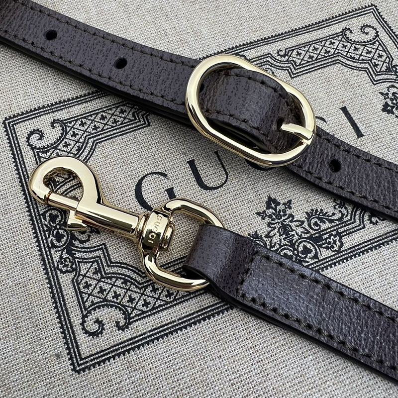 グッチ バッグ 未使用品 GUCCI オフィディア ミディアム トップハンドルバッグ 772065 96IWG 8745 ベージュ/ブラウン 旅行バッグ メンズ 3泊 - 画像 (4)