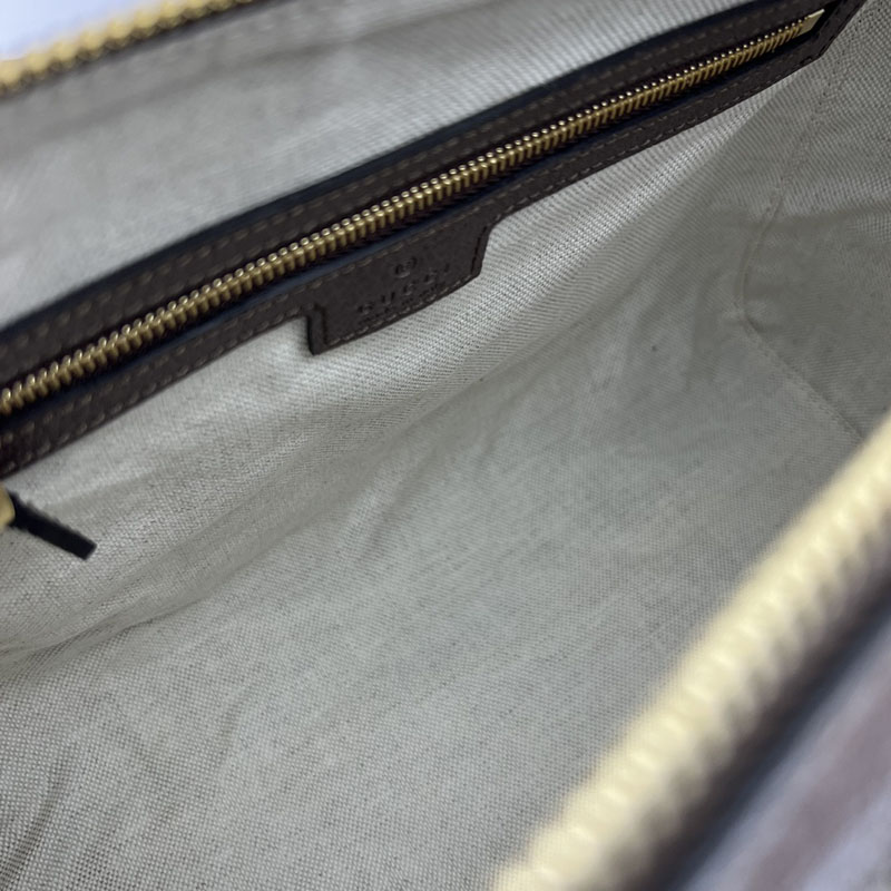 グッチ バッグ 未使用品 GUCCI オフィディア ミディアム トップハンドルバッグ 772065 96IWG 8745 ベージュ/ブラウン 旅行バッグ メンズ 3泊 - 画像 (2)