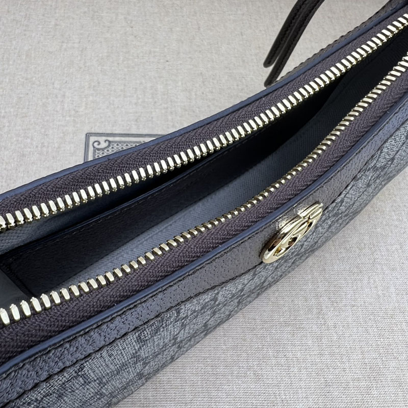 グッチ バッグ 未使用品 GUCCI オフィディア スモール ショルダーバッグ 735145 KAAAD 8358 ベージュ×エボニー gucci オフィディア 口コミ - 画像 (2)