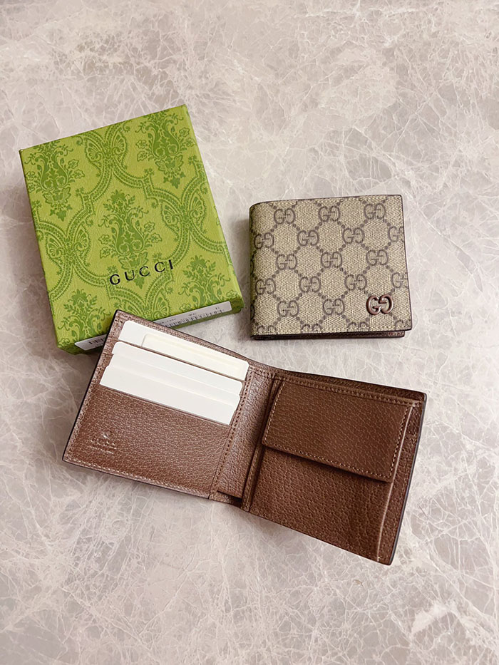 グッチ GG コインウォレット ブラウン インテリア 768244 FACQC 9773 ベージュ&ブラウン gucci コインケース メンズ 人気 - 画像 (3)