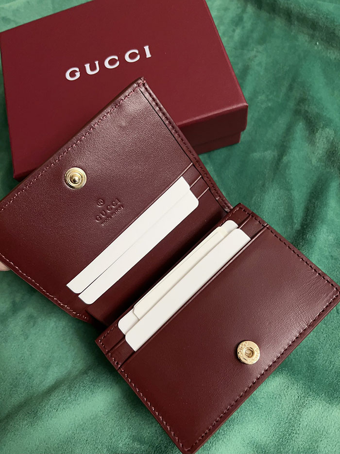 グッチ オウル(ふくろう) ディテール付き GG ミニウォレット 818767 FAEC3 8570 ベージュ&マルチカラー グッチ 財布 二つ折り安い - 画像 (7)