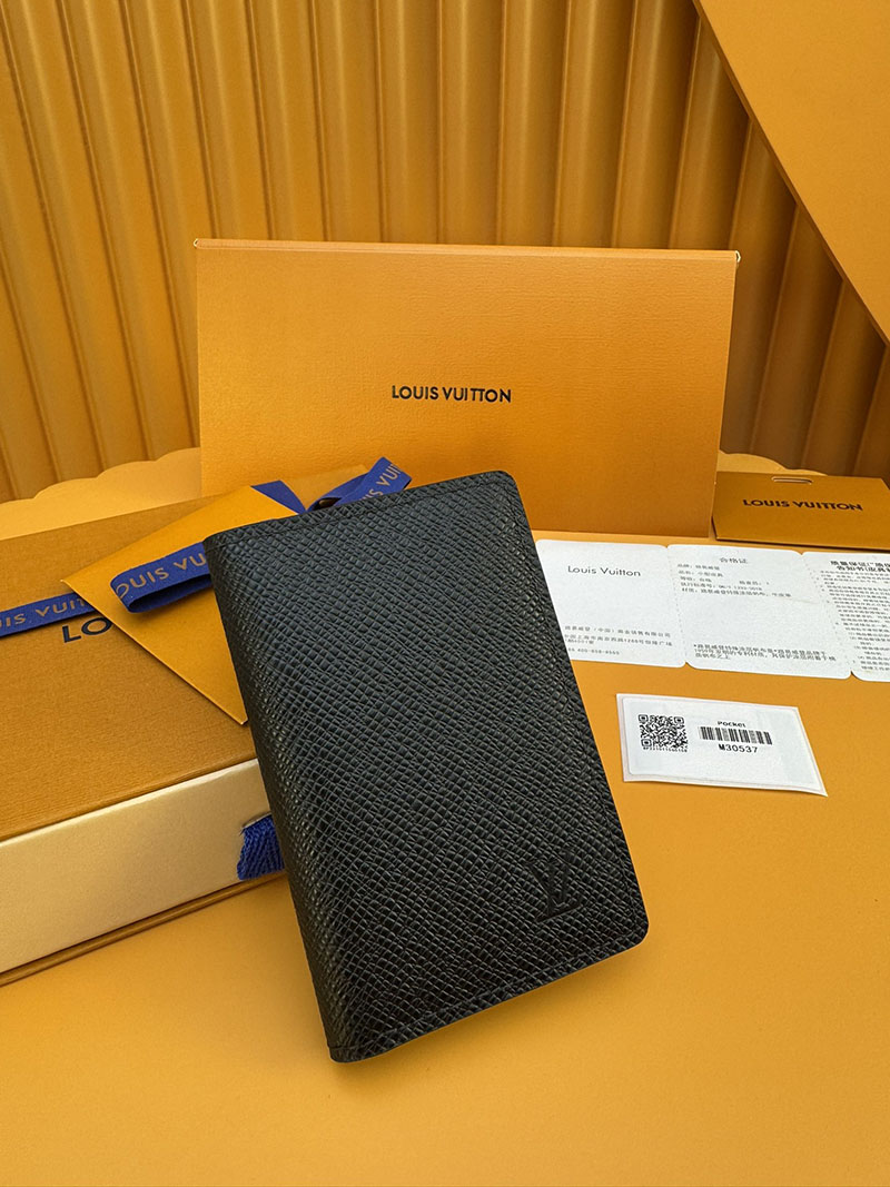 安い ルイヴィトン カードケース オーガナイザー・ドゥ ポッシュ M30537 RFID ブラック ヴィトン カードケース 財布代わり - 画像 (9)