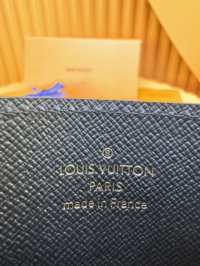安い ルイヴィトン カードケース ポルト カルト・LV サイドアップ M81462 RFID ブラック/ブラウン ヴィトン カードケース 人気 - 画像 (6)