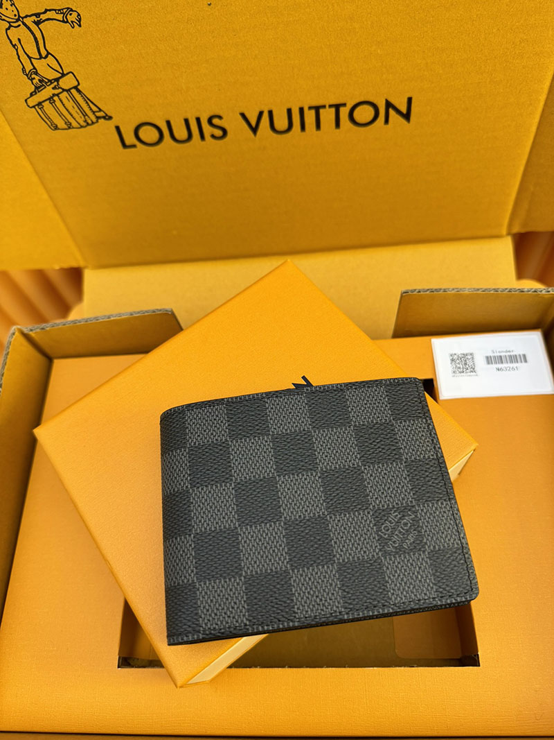 並行輸入品 ルイヴィトン ポルトフォイユ・スレンダー NM N63261 RFID ダミエ ブラック ルイヴィトン 財布 メンズ - 画像 (6)
