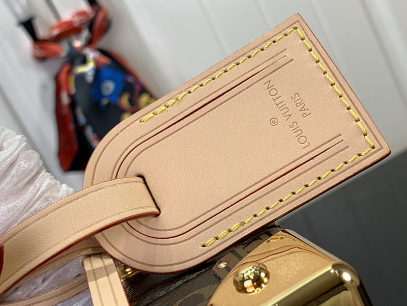 ルイヴィトン プティット・ヴァリーズ ブラウン M20468 モノグラム ゴールド金具 ルイヴィトン 箱 本物 - 画像 (6)