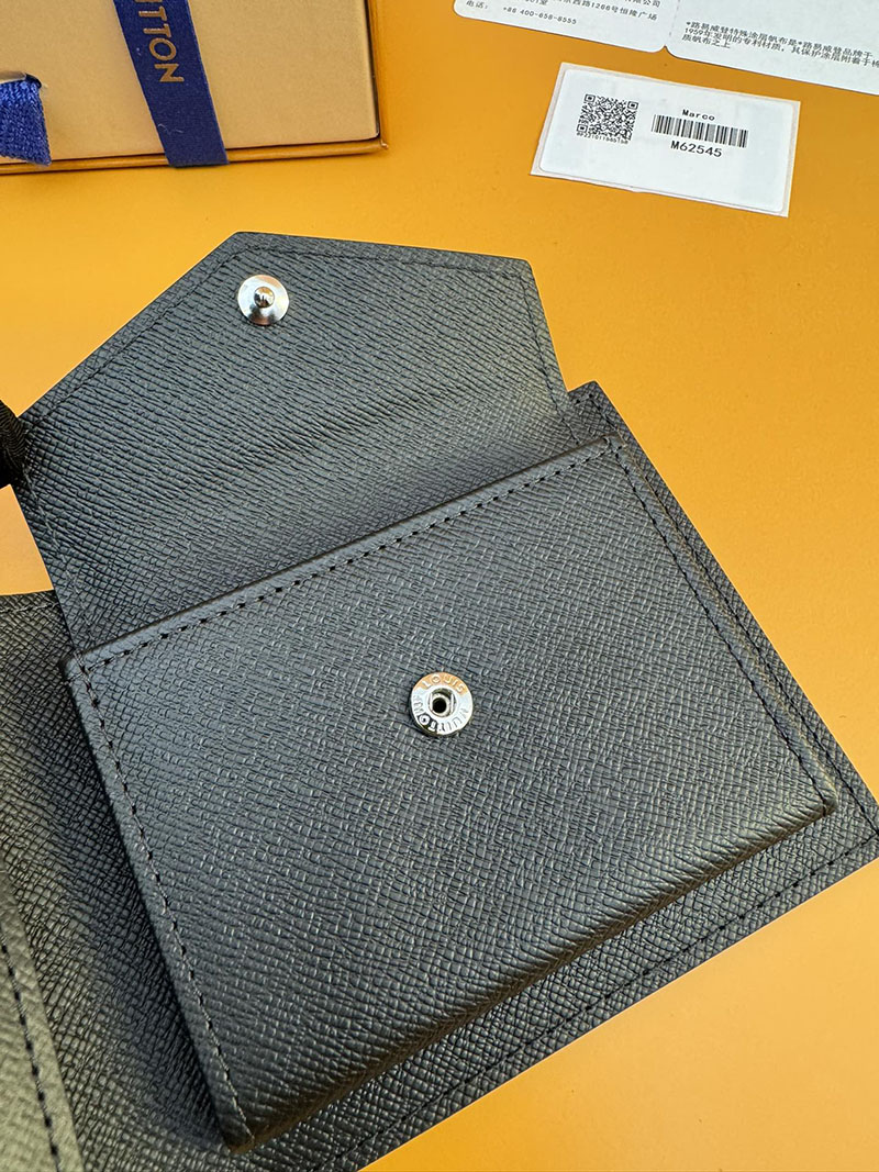 並行輸入品 ルイヴィトン ポルトフォイユ・マルコ NM M62545 RFID モノグラム ブラック 財布 メンズ 二つ折り 小銭入れあり - 画像 (3)