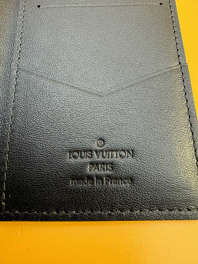 並行輸入品 ルイヴィトン カードケース オーガナイザー・ドゥ ポッシュ M69044 RFID トリヨンレザー ブラック カードケース 財布代わり 小銭 - 画像 (4)