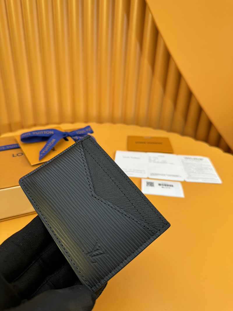 並行輸入品 ルイヴィトン カードケース ポルト カルト・サーンプル M32730 RFID タイガ・レザー ブラック ルイヴィトン エピ 名刺入れ 定価 - 画像 (7)