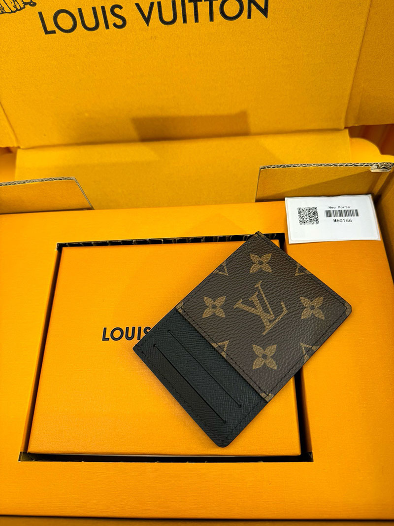 並行輸入品 ルイヴィトン カードケース ネオ・ポルト カルト M60166 RFID モノグラム ブラック/ブラウン ヴィトン 名刺入れ レディース - 画像 (2)