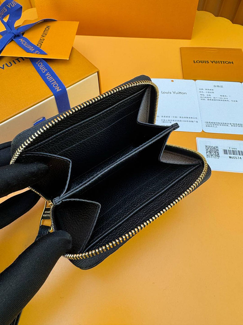 並行輸入品 ルイヴィトン ジッピー・コイン パース M60574 RFID モノグラム ブラック ルイヴィトン 財布 レディース小銭入れ - 画像 (6)