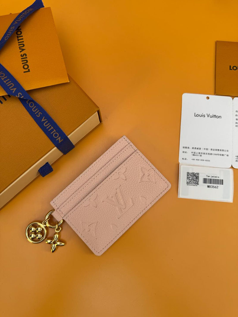 並行輸入品 ルイヴィトン カードケース ポルト カルト・LV チャーム M83562 RFID モノグラム ピンクオパール ヴィトン カードケース 使い方 - 画像 (9)