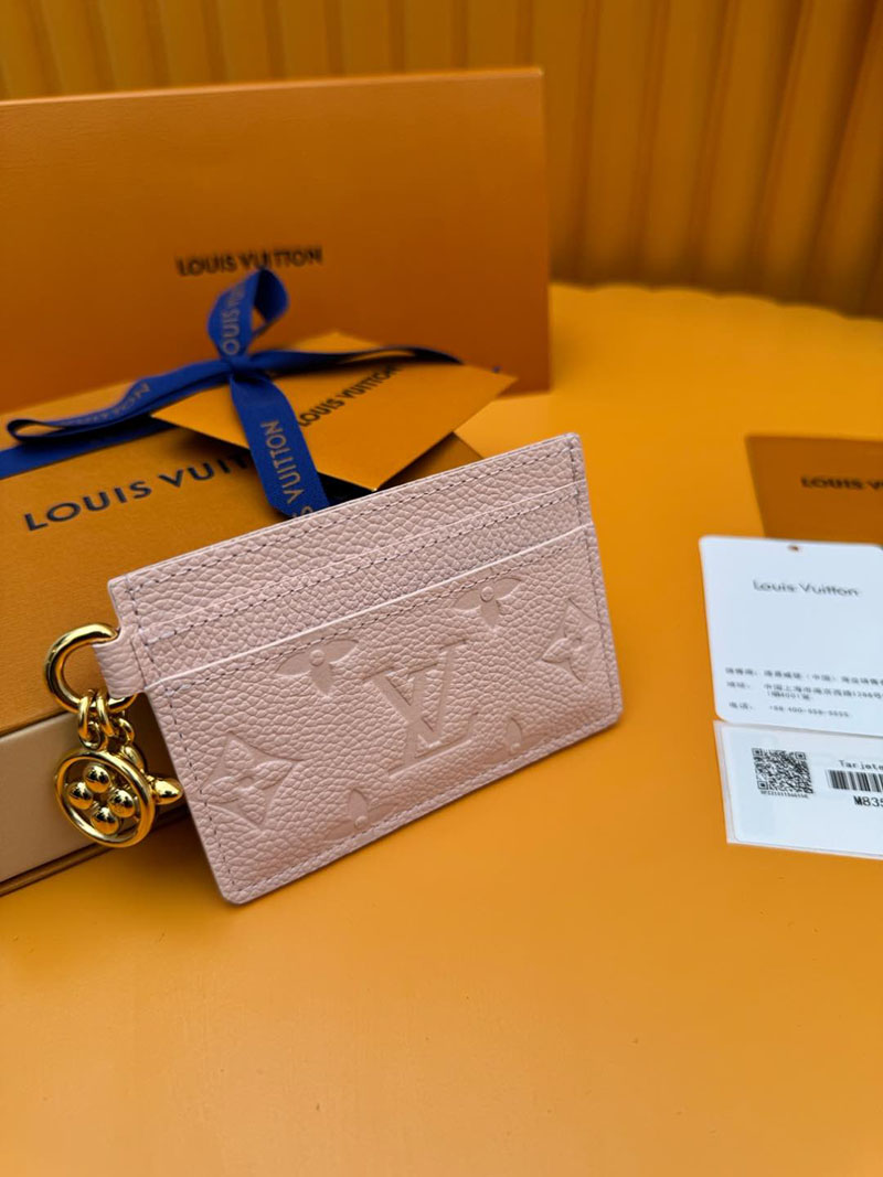 並行輸入品 ルイヴィトン カードケース ポルト カルト・LV チャーム M83562 RFID モノグラム ピンクオパール ヴィトン カードケース 使い方 - 画像 (7)