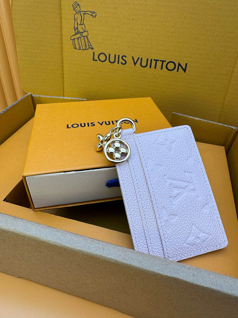 並行輸入品 ルイヴィトン カードケース ポルト カルト・LV チャーム M83562 RFID モノグラム ピンクオパール ヴィトン カードケース 使い方 - 画像 (2)