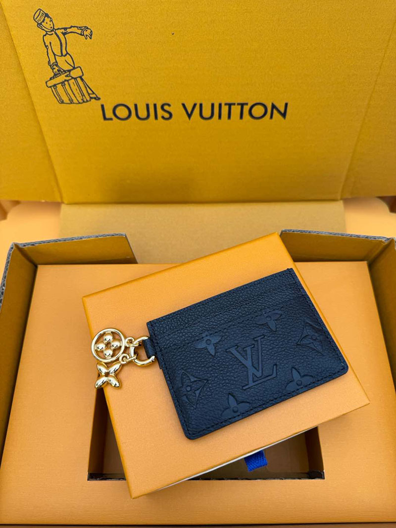 並行輸入品 ルイヴィトン カードケース ポルト カルト・LV チャーム M82132 RFID モノグラム ブラック ヴィトン カードケース 使い方 - 画像 (3)