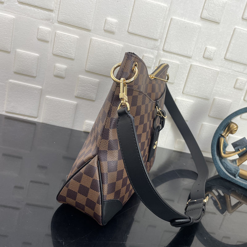 ルイヴィトン ダミエ オデオン NM MM ブラウン N50062 キャンバス ゴールド金具 ルイヴィトンダミエバッグ人気 ランキング - 画像 (5)