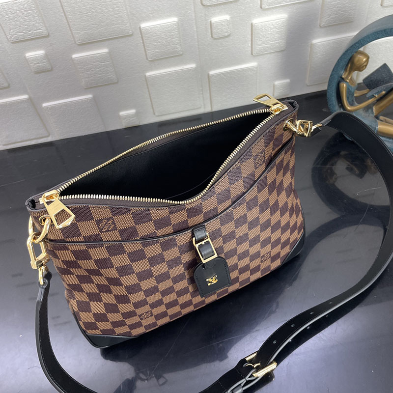 ルイヴィトン ダミエ オデオン NM MM ブラウン N50062 キャンバス ゴールド金具 ルイヴィトンダミエバッグ人気 ランキング - 画像 (2)