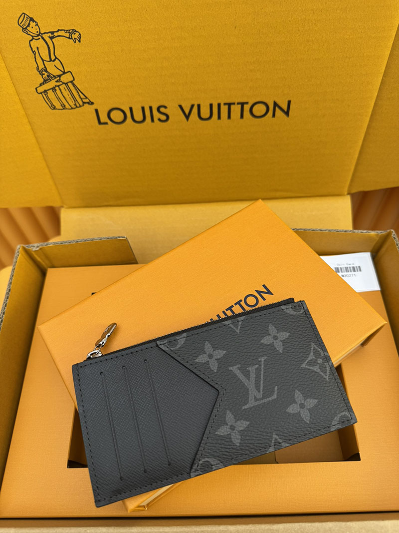 激安サイト ルイヴィトン コインカード・ホルダー M30271 RFID タイガ・レザー ブラック ルイヴィトン フラグメントケース メンズ - 画像 (7)