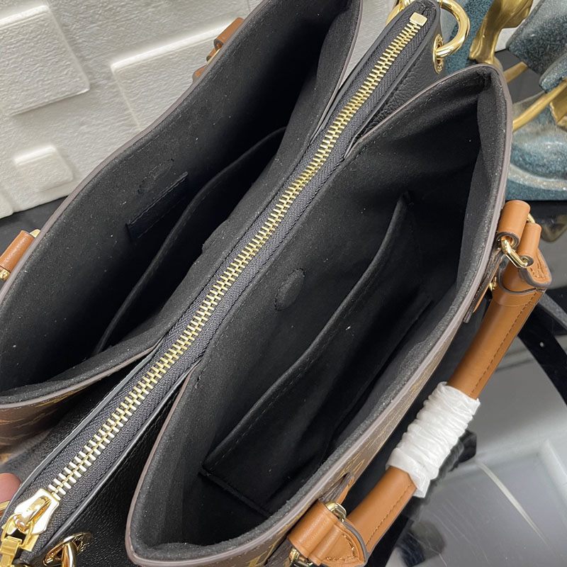 ルイヴィトン モノグラム ヴァンドームBB ブラウン/ブラック M46507 モノグラム ゴールド金具 ルイヴィトン モノグラム バッグ 廃盤 - 画像 (2)
