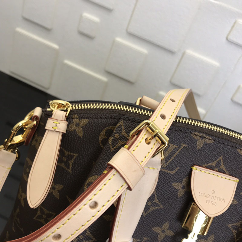 ルイヴィトン リボリー PM 2WAY ショルダーバッグ ブラウン M44543 モノグラム ゴールド金具 ルイヴィトン モノグラム ショルダーバッグ - 画像 (6)