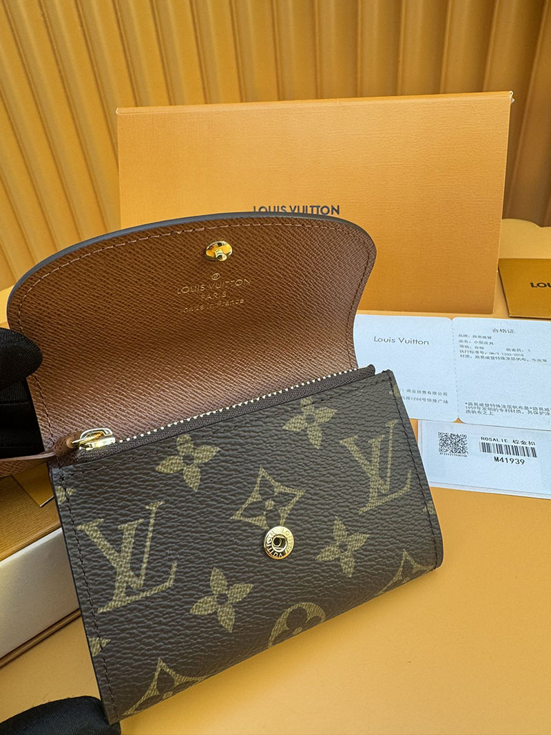激安サイト ルイヴィトン ポルトモネ・ロザリ M41939 RFID モノグラム ブラウン 激安ルイヴィトン専門店 - 画像 (7)