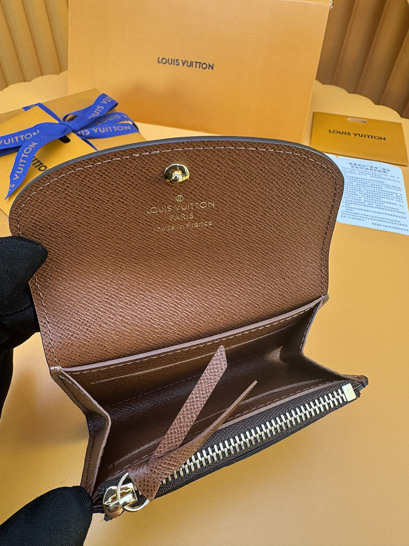 激安サイト ルイヴィトン ポルトモネ・ロザリ M41939 RFID モノグラム ブラウン 激安ルイヴィトン専門店 - 画像 (5)