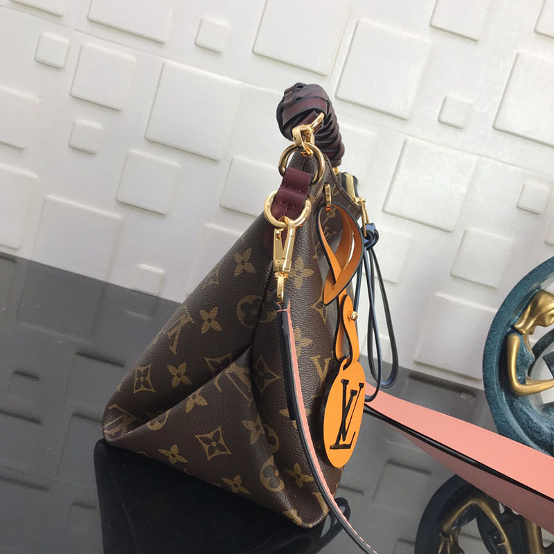 ルイヴィトン ミニジップドホーボー モノグラム ブラウン M55090 モノグラム ゴールド金具 ルイヴィトン モノグラム ショルダーバッグ - 画像 (9)
