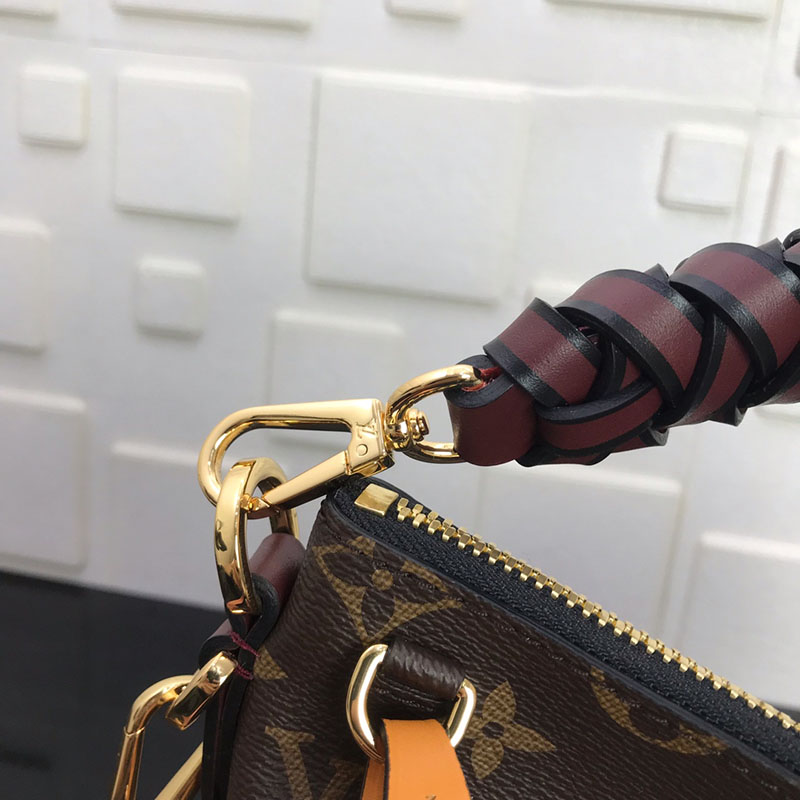 ルイヴィトン ミニジップドホーボー モノグラム ブラウン M55090 モノグラム ゴールド金具 ルイヴィトン モノグラム ショルダーバッグ - 画像 (4)