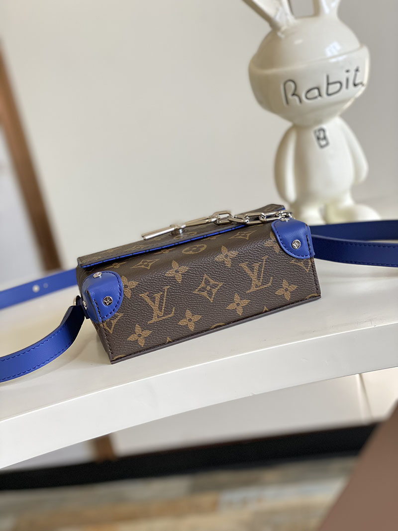 ルイヴィトン スティーマー・ウェアラブル ウォレット インディゴブルー M12810 モノグラム シルバー金具 ルイヴィトン メンズ バッグ 安い - 画像 (7)