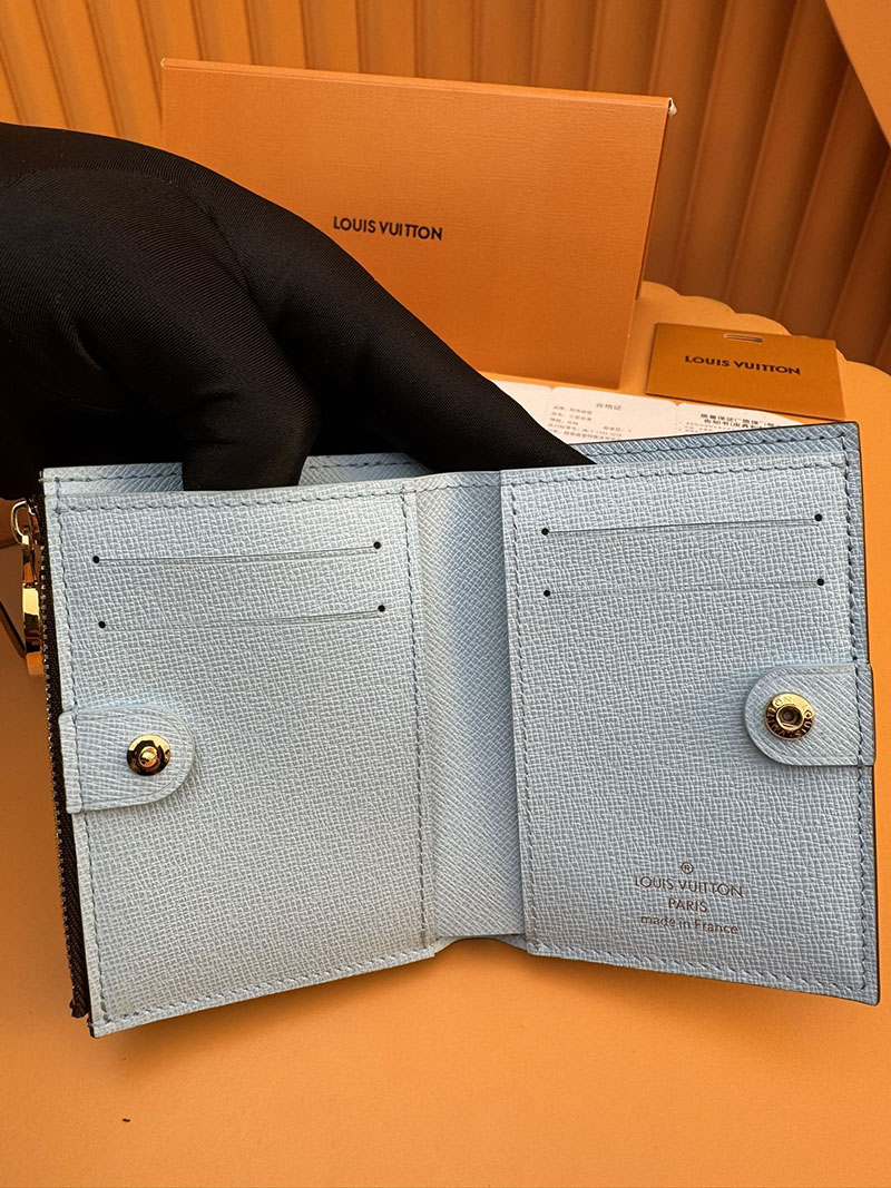 激安サイト ルイヴィトン ポルトフォイユ・リサモノグラム・アンプラント M83605 RFID モノグラム ブルーオランプ ルイヴィトン 激安セール - 画像 (3)