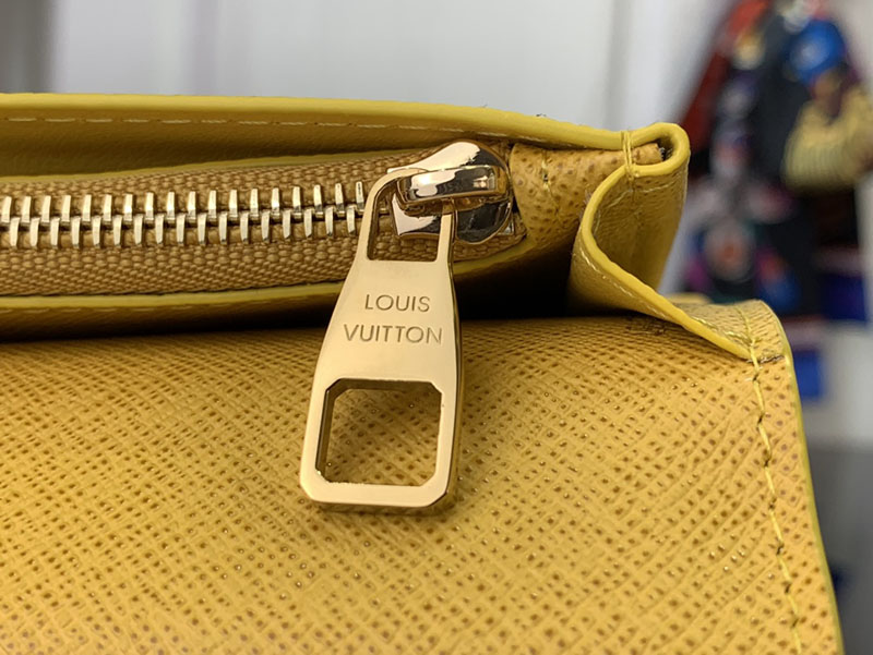 ルイヴィトン ポルトフォイユ・ブラザ NM イエロー M12656 モノグラム ルイヴィトン 財布 メンズ 二つ折り 小銭入れあり - 画像 (2)