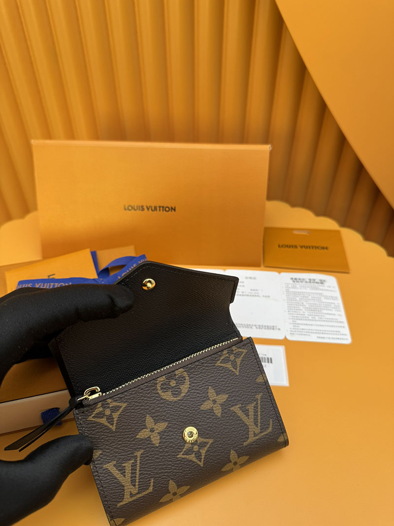 激安サイト ルイヴィトン ポルトフォイユ・ヴィクトリーヌ M81557 RFID モノグラム ブラウン ブランド 財布 偽物 見分け方 - 画像 (6)