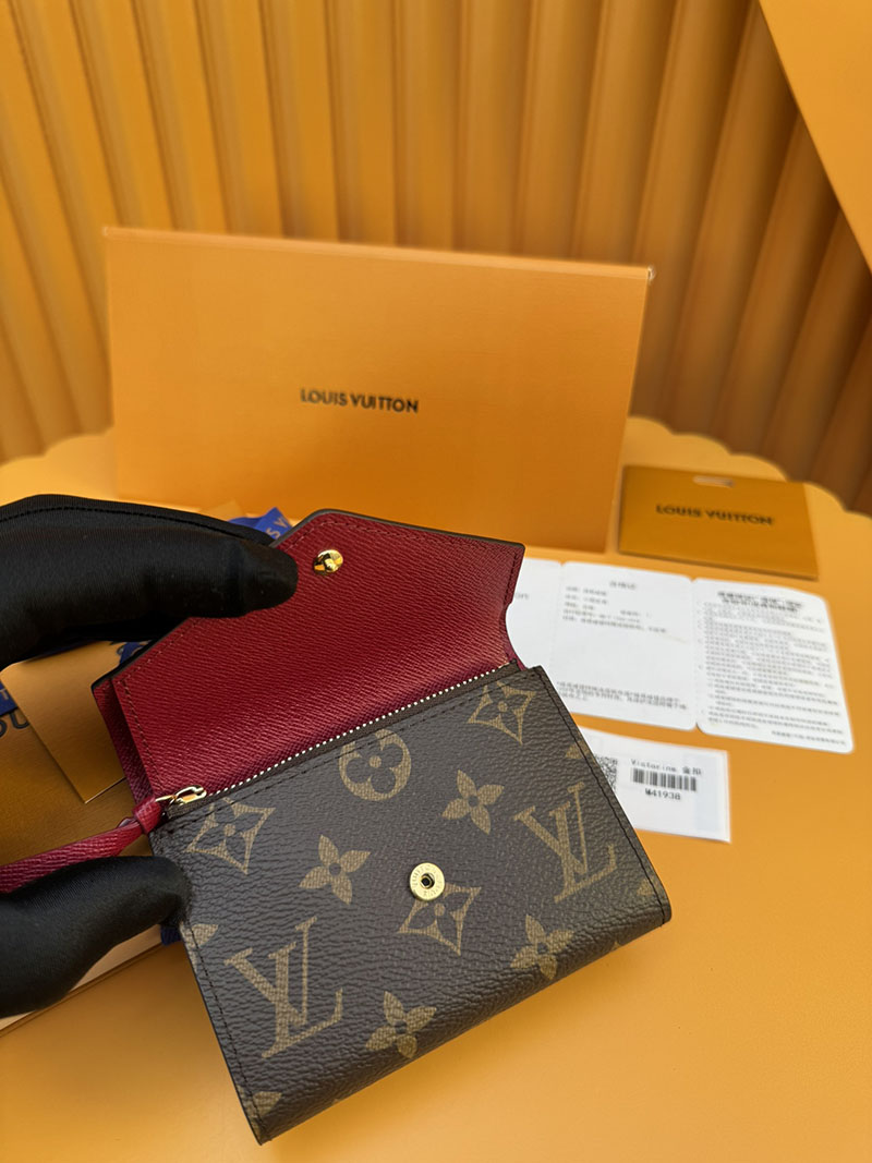 激安サイト ルイヴィトン ポルトフォイユ・ヴィクトリーヌ M41938 RFID モノグラム スリーズ スーパーコピー 財布 代引き - 画像 (6)