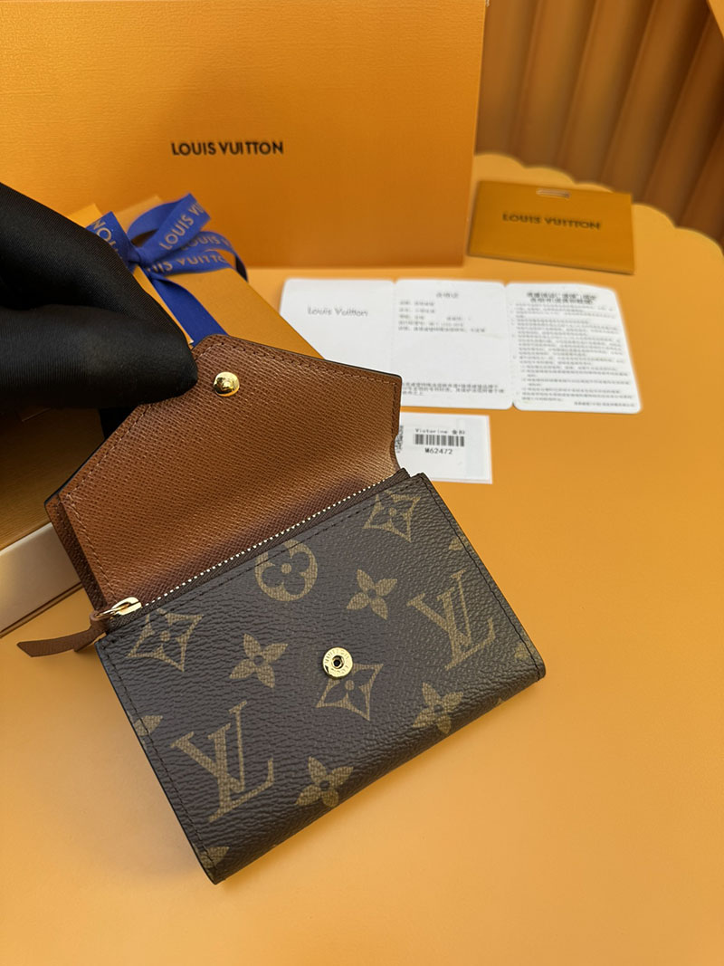 激安サイト ルイヴィトン ポルトフォイユ・ヴィクトリーヌ M62472 RFID モノグラム ブラウン スーパーコピー 財布 代引き - 画像 (6)