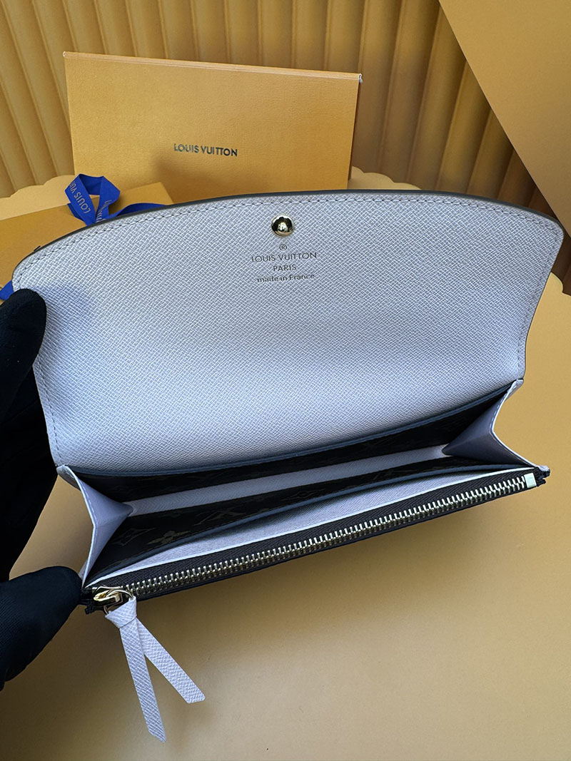 本革 ルイヴィトン ポルトフォイユ・エミリー M61289 RFID モノグラム ローズ・バレリーヌ モノグラム ルイヴィトン 長財布 レディース 人気 - 画像 (7)