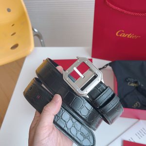 ベルト クロコ型押し
